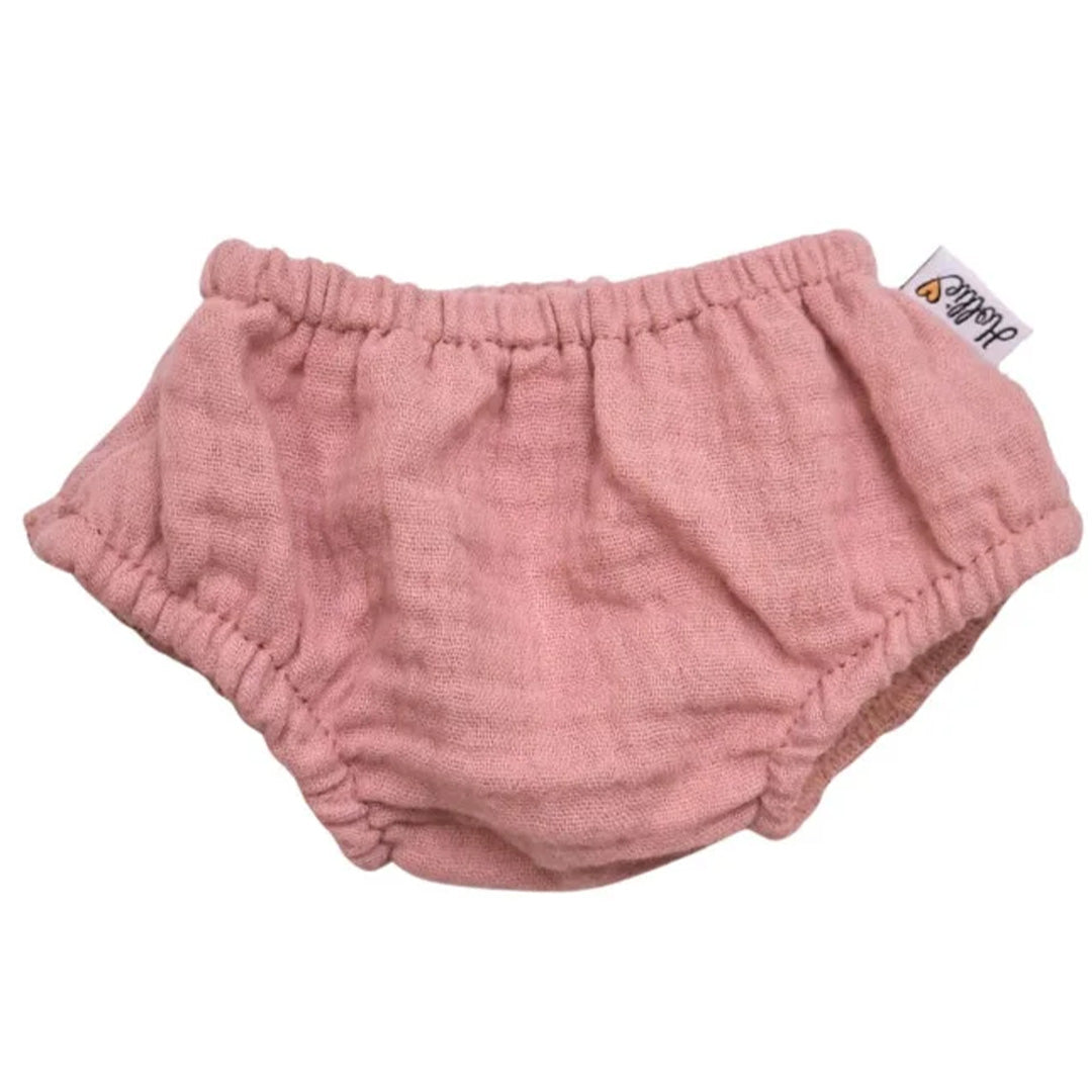 hollie poppenkleding luierbroek - bloomer senna rose - 34 cm | HO3056 | 