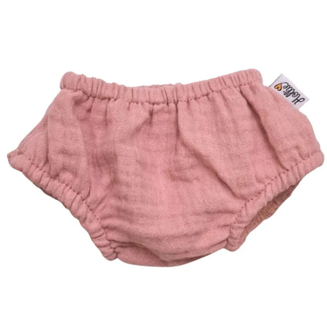 hollie poppenkleding luierbroek - bloomer senna rose - 34 cm | HO3056 | 