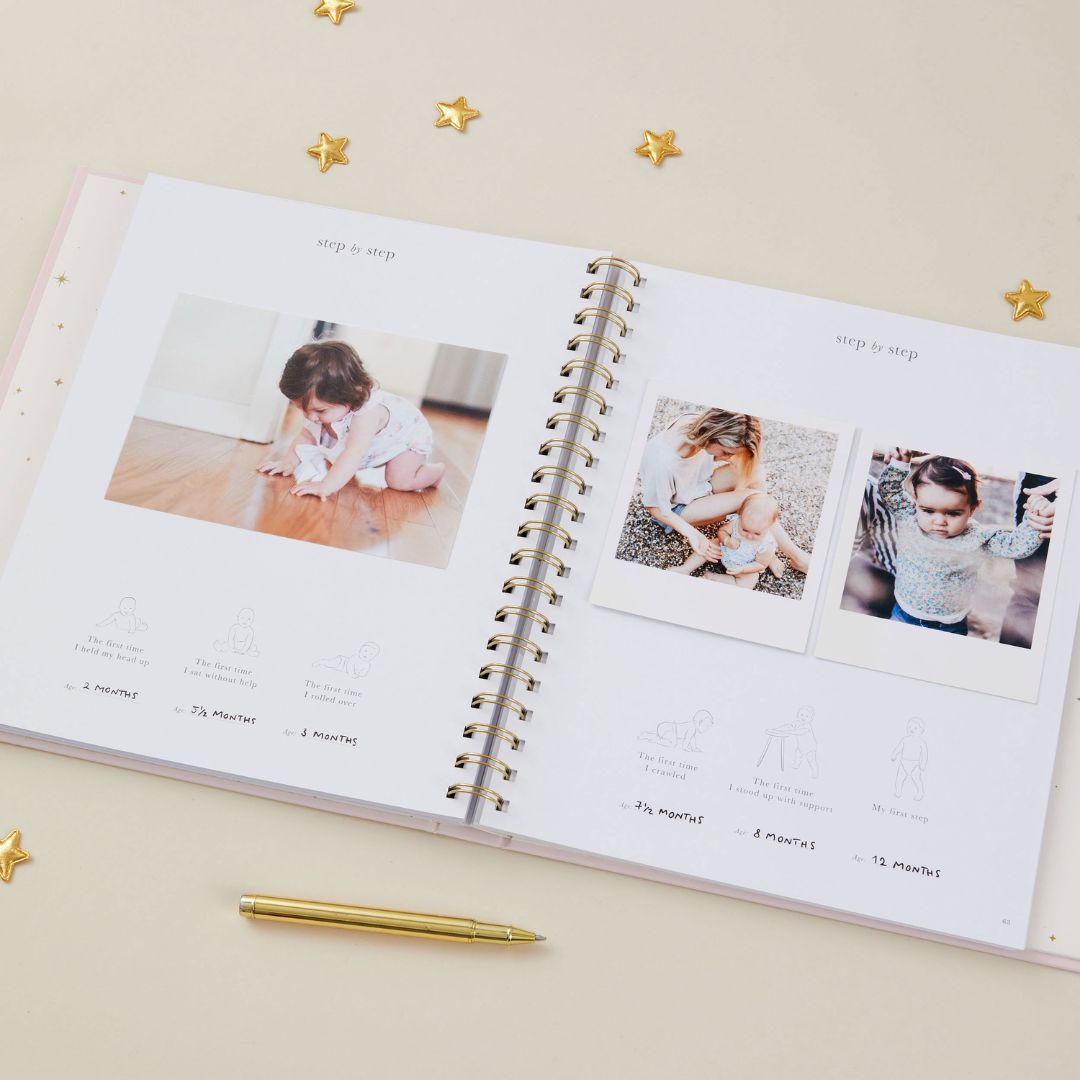 blush and gold invulboek my baby book - blush | 1211 | 3