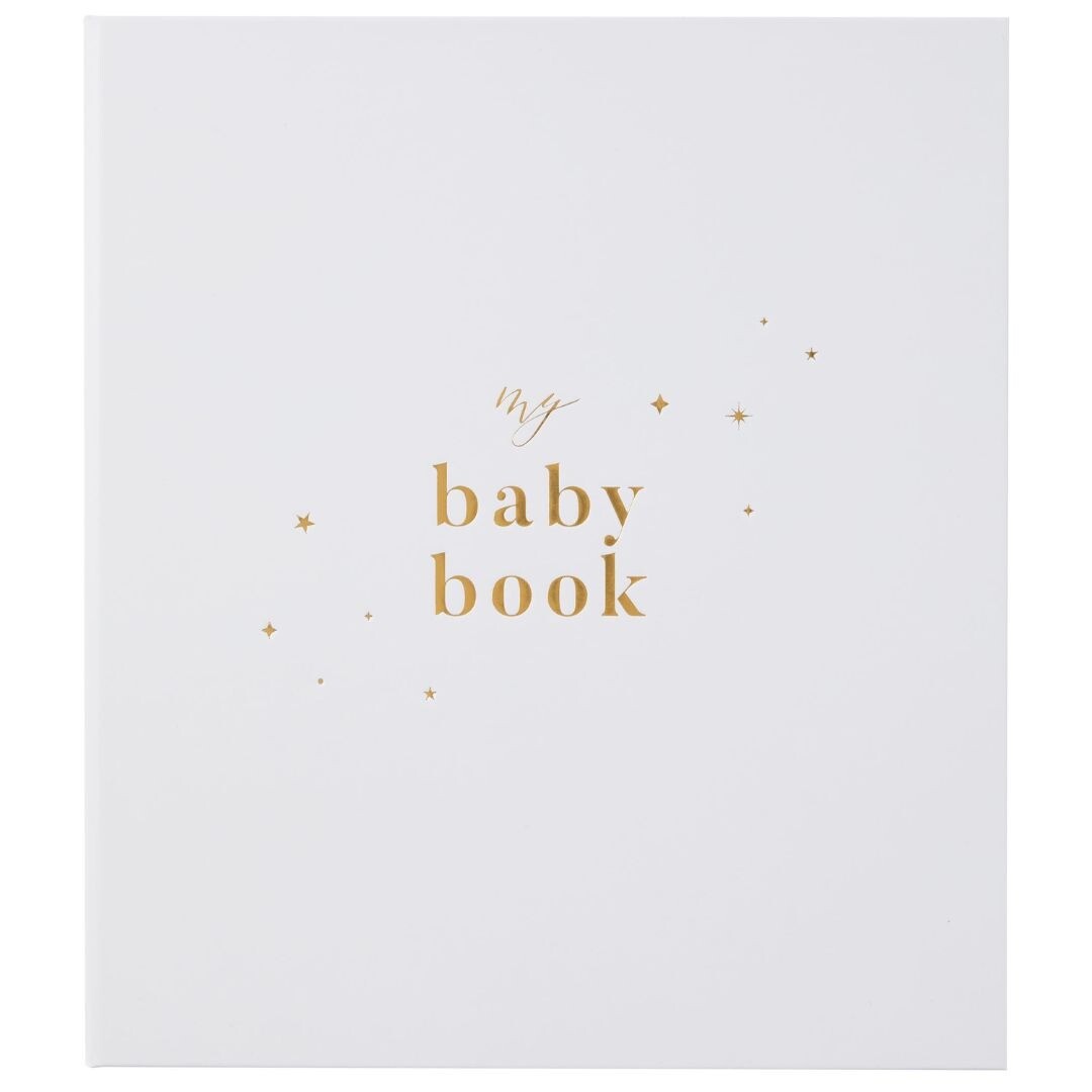 blush and gold invulboek my baby book - white | 1209 | 0