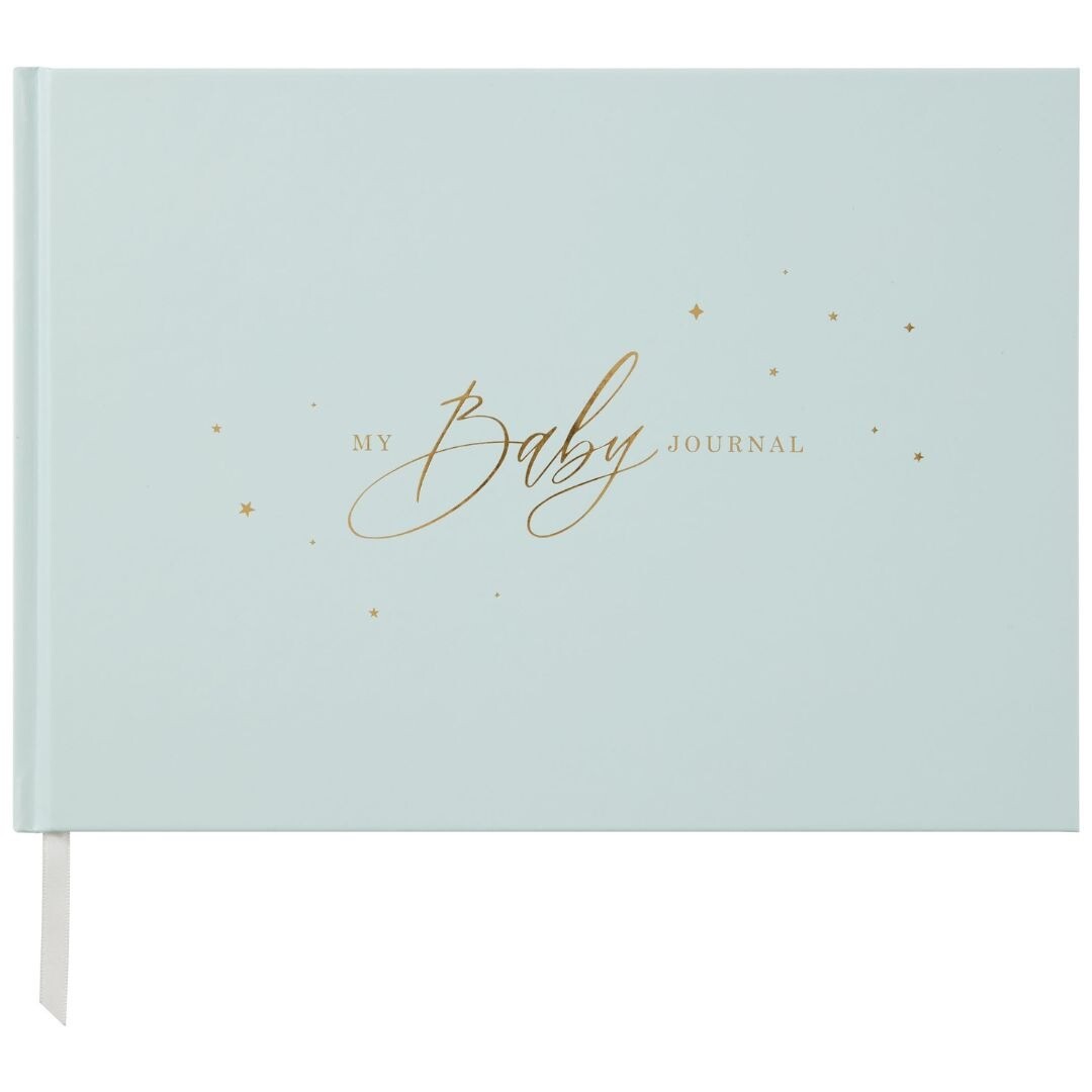 blush and gold invulboek my baby journal - aqua | 1014 | 0