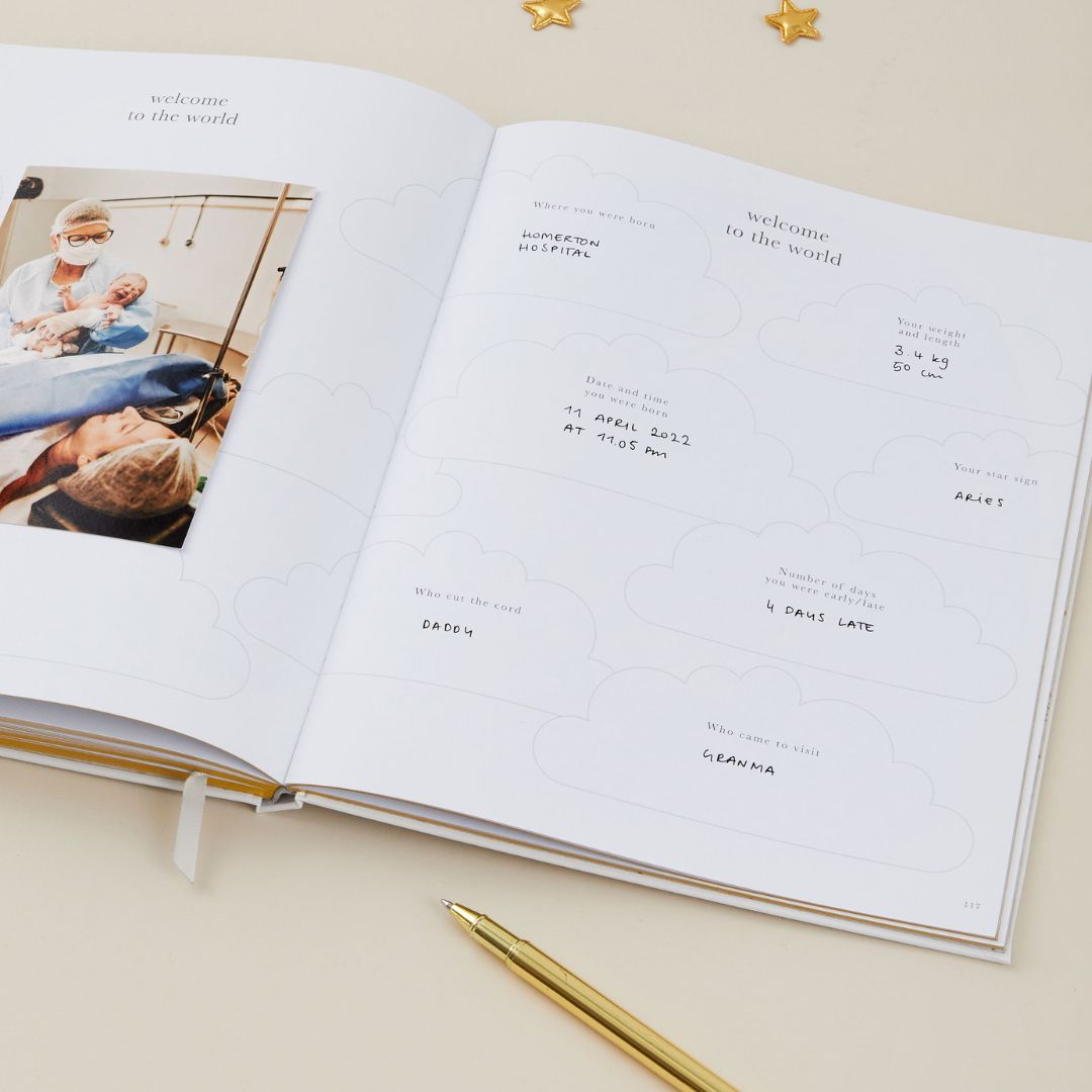 blush and gold invulboek my pregnancy journal - jungle | 1309 | 4