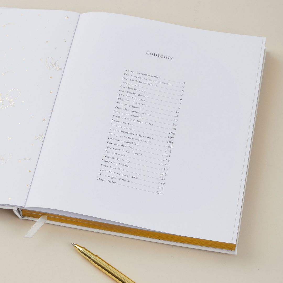 blush and gold invulboek my pregnancy journal - jungle | 1309 | 5