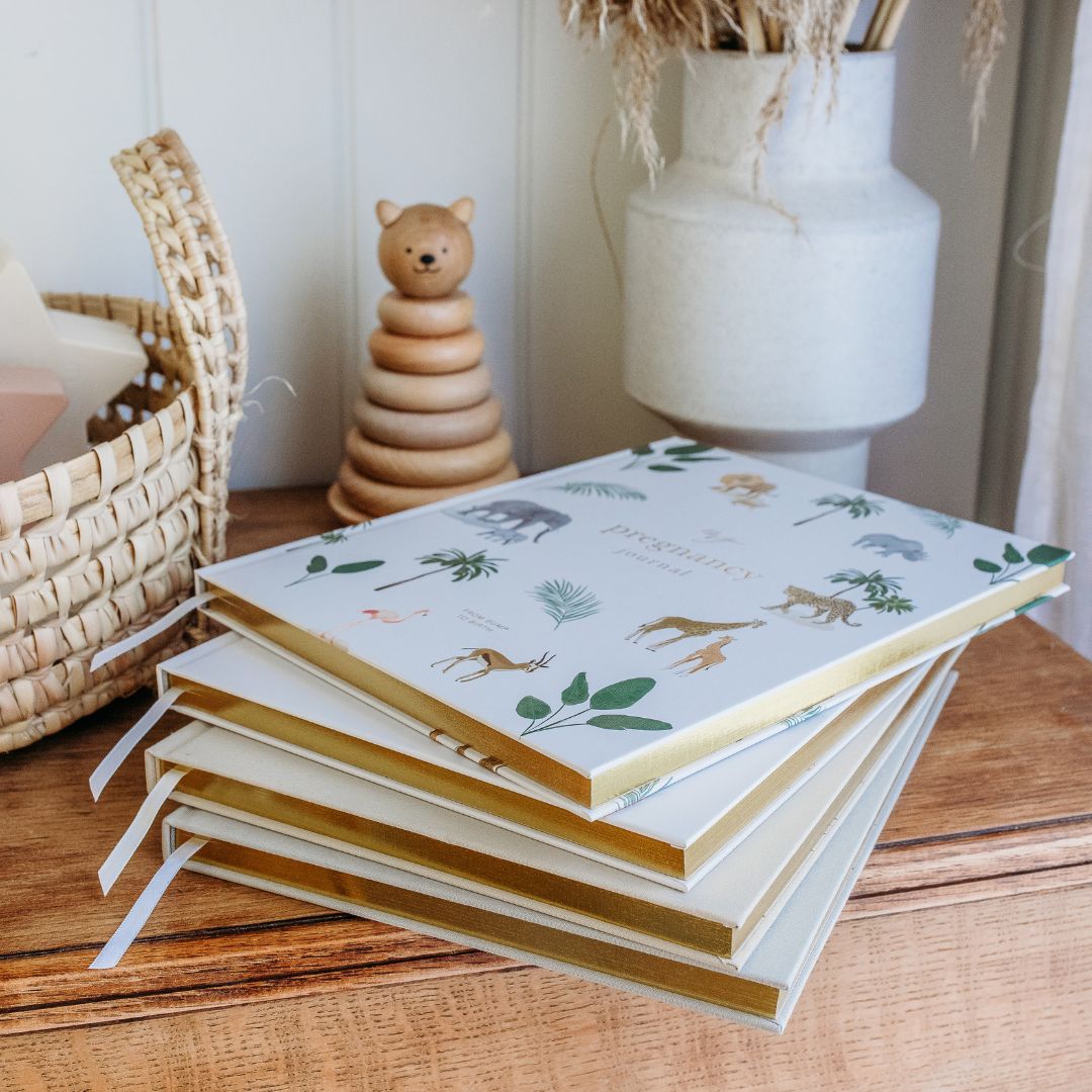 blush and gold invulboek my pregnancy journal - jungle | 1309 | 6