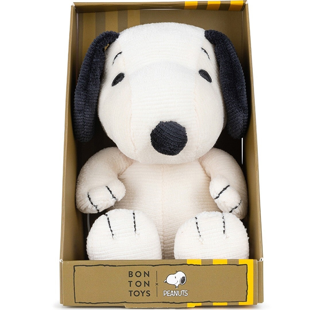 bon ton toys knuffelhond snoopy corduroy - 17 cm | 33.177.011 | 2