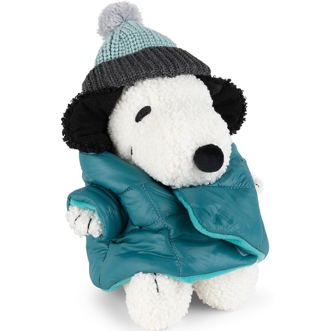 bon ton toys knuffelhond snoopy met jas - 20 cm | 33.177.016 | 0