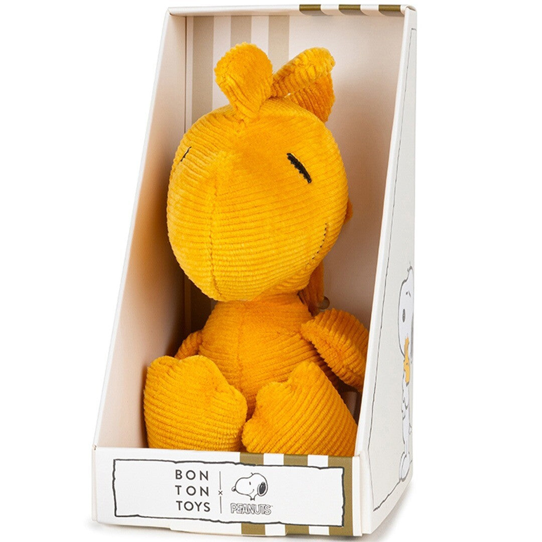bon ton toys knuffelvogel woodstock corduroy - 15 cm | 33.170.003 | 3