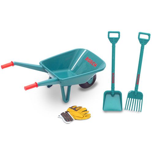 bosch tuinset – kruiwagen, hark, schop, tuinhandschoenen | TK2752 | 0