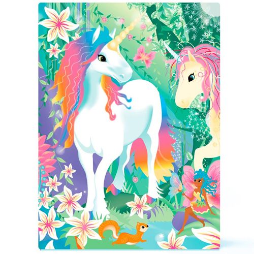 box candiy knutselset folie en glitter - totally magical unicorns | 9939021 | 1
