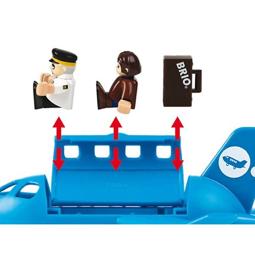 brio airplane boarding playset | 33306 | 4