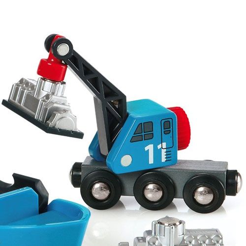 brio container & crane wagon | 33534 | 1