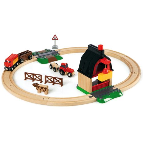 brio farm railway set | 33719 | 0