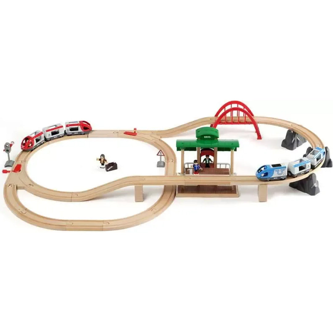 brio treinbaan met perron