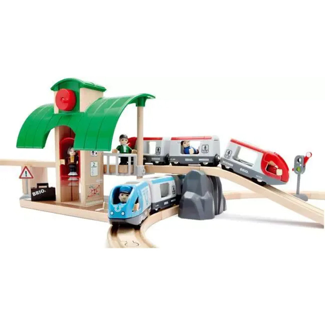 brio treinbaan met perron