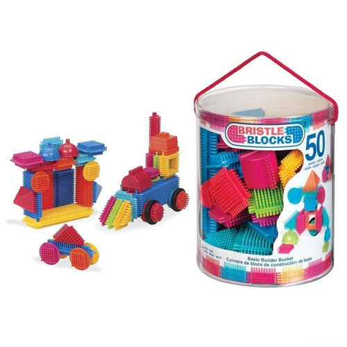 bristle blocks bouwset - 50st | SG73068  | 0