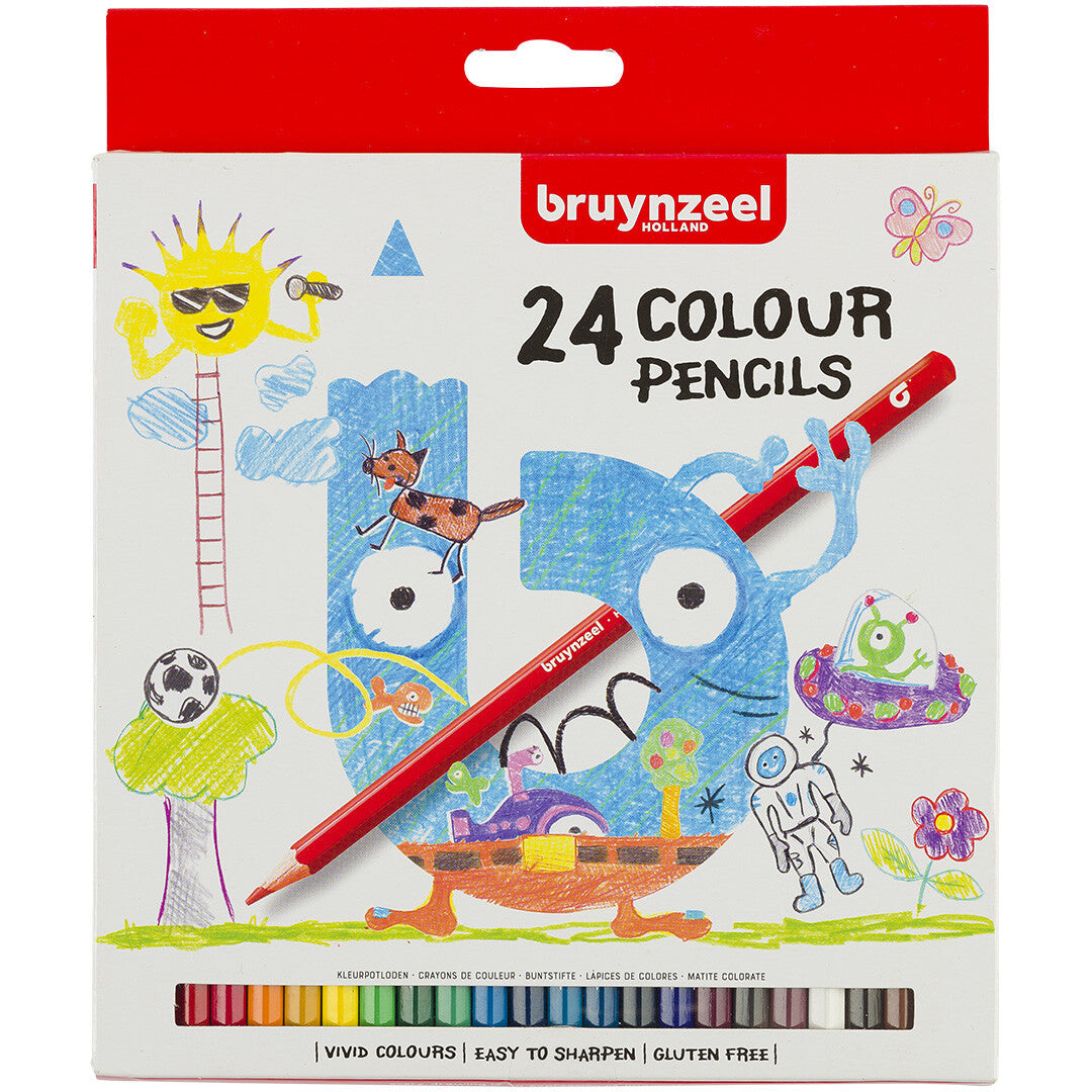 bruynzeel kids kleurpotloden - 24st | 60112003 | 1