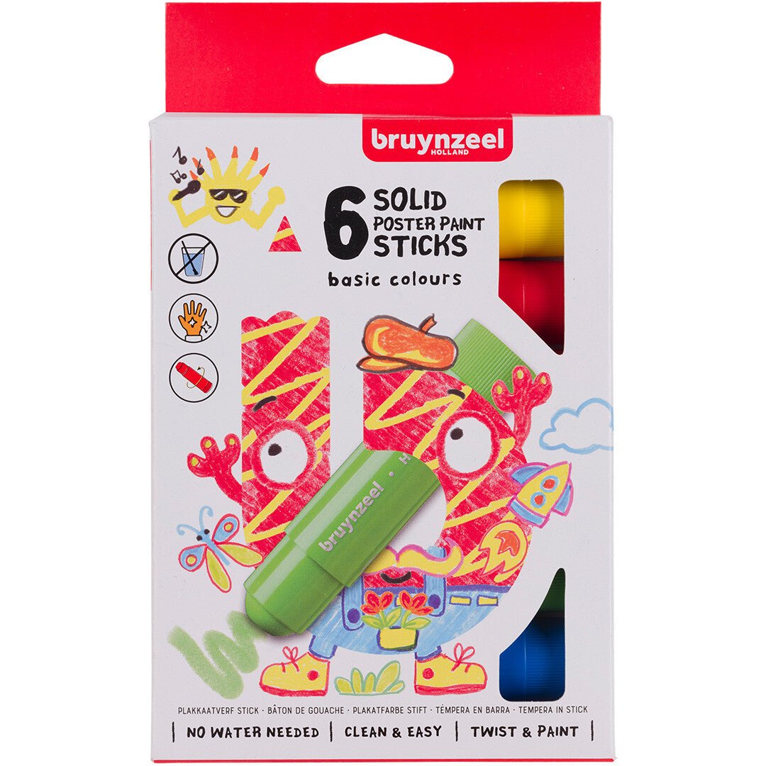 bruynzeel verfstiften basic - 6st | 60159006 | 1