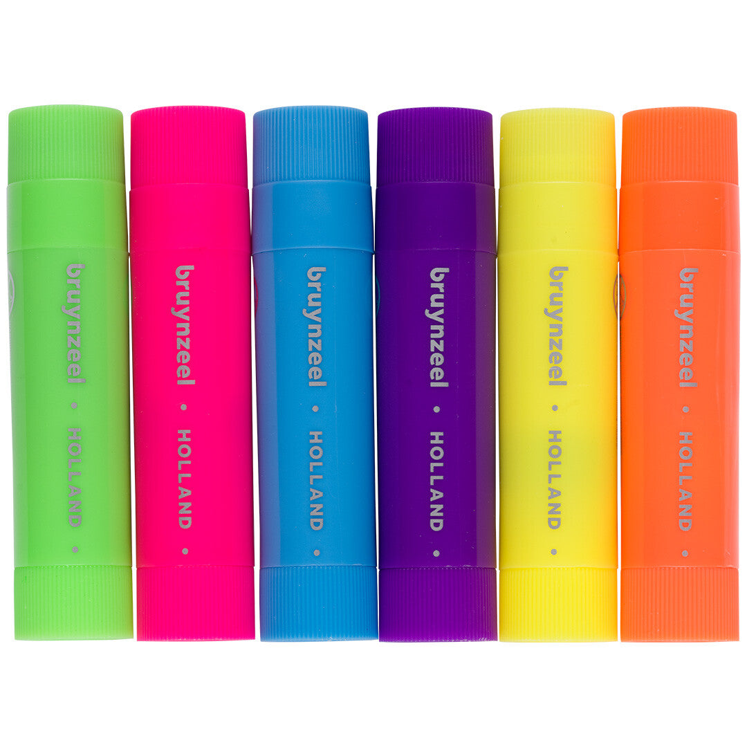 bruynzeel verfstiften neon - 6st | 60159106 | 3
