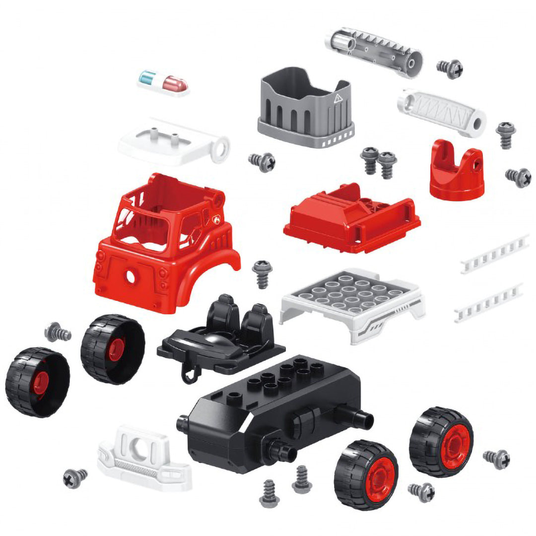 buki bouw je eigen brandweerwagen | BU9022 | 3