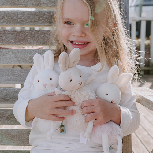 bunnies by the bay knuffelkonijn roly-poly - 13 cm | BB-101022 | 1