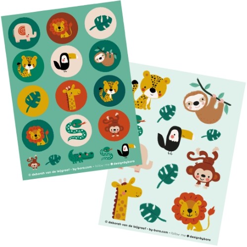 by bora stickers jungle | STSP12 | 0