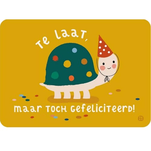by bora verjaardagskaart vergeten verjaardag | PCSE04 | 0