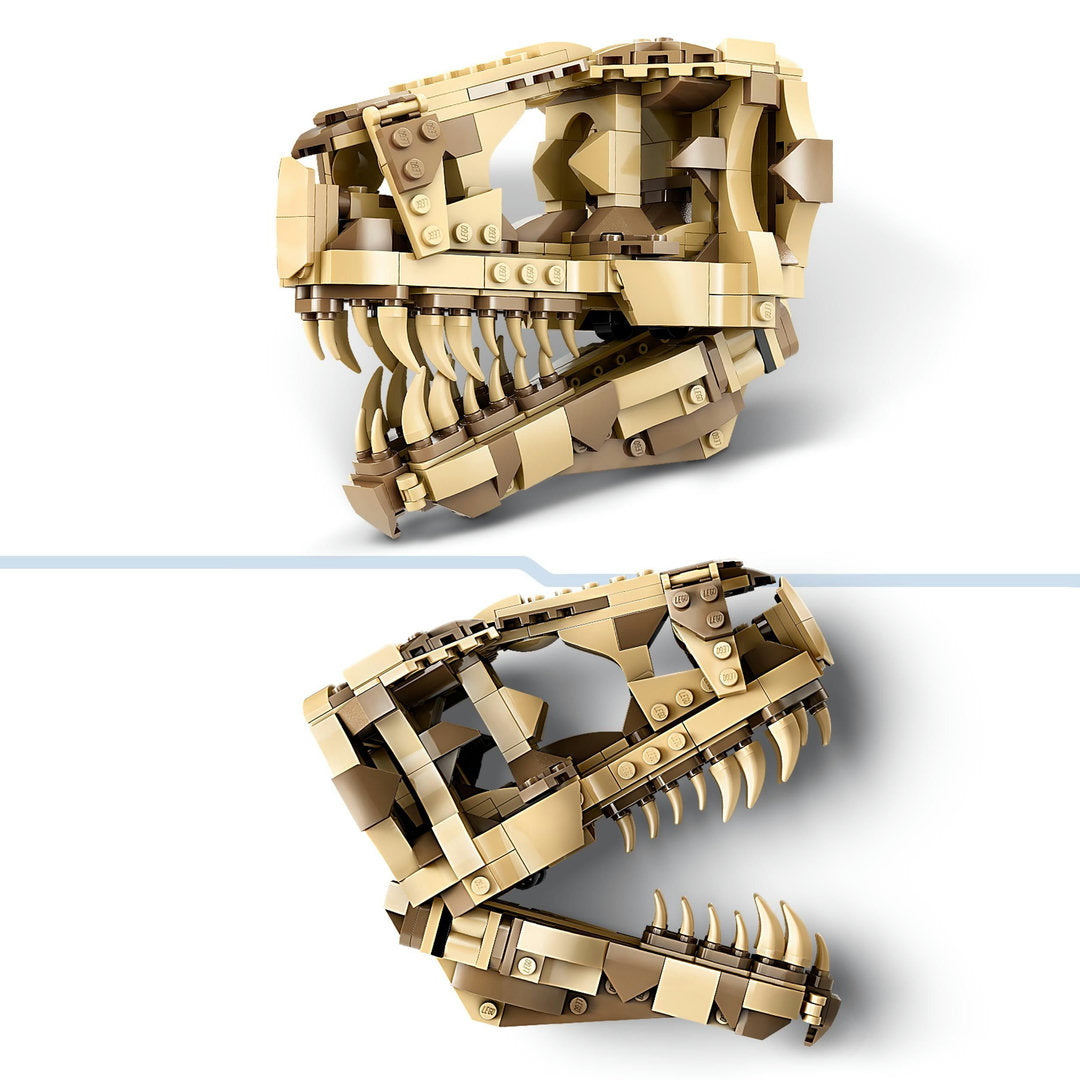 LEGO jurassic world dinosaurusfossielen t. rex schedel