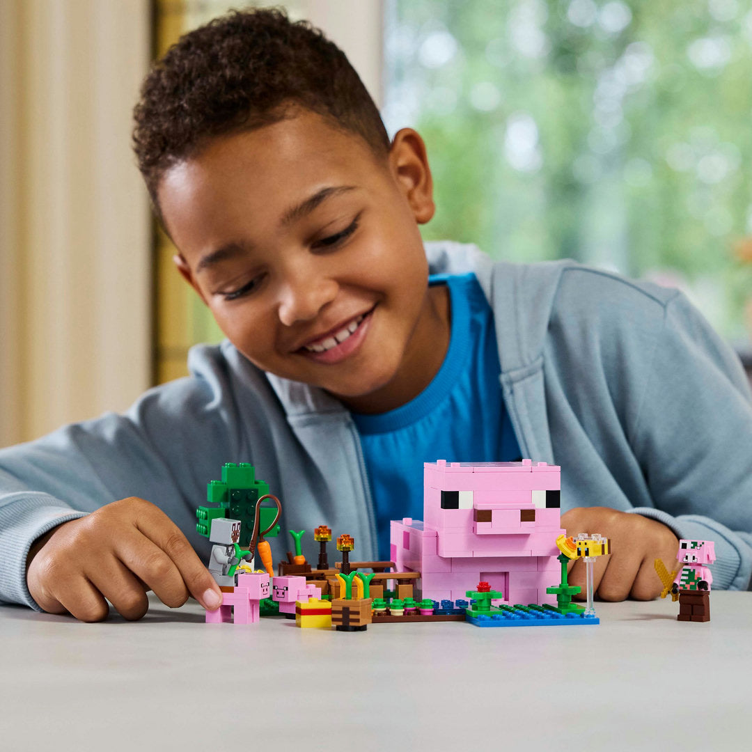 LEGO minecraft het huis van het biggetje