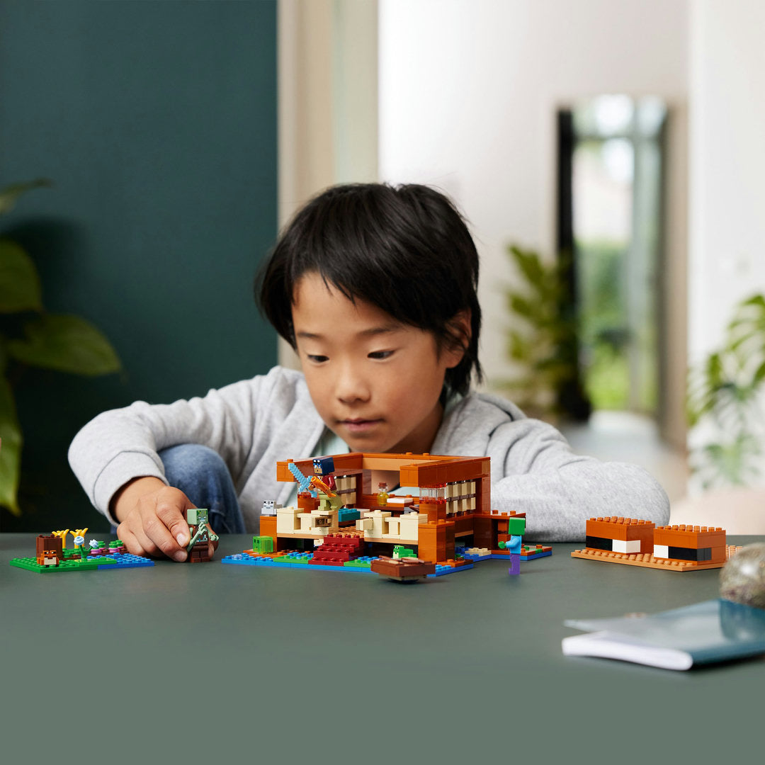 LEGO minecraft het kikkerhuis