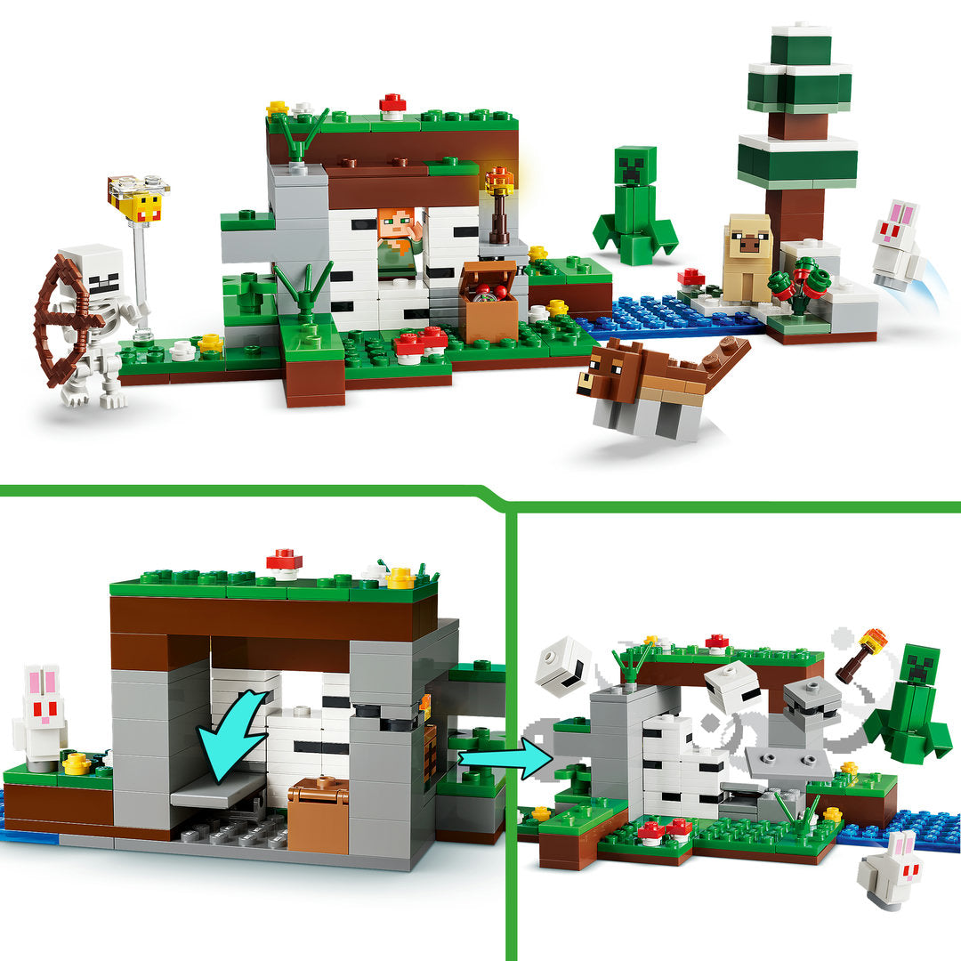 lego minecraft eerste nacht-avontuur | 21593 | 2
