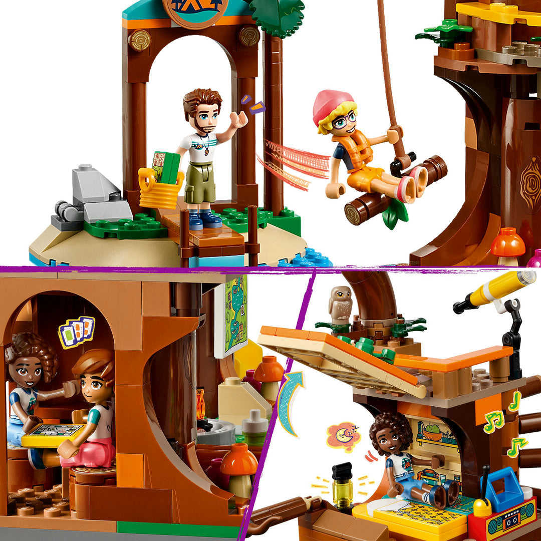 LEGO friends avonturenkamp boomhut speelset