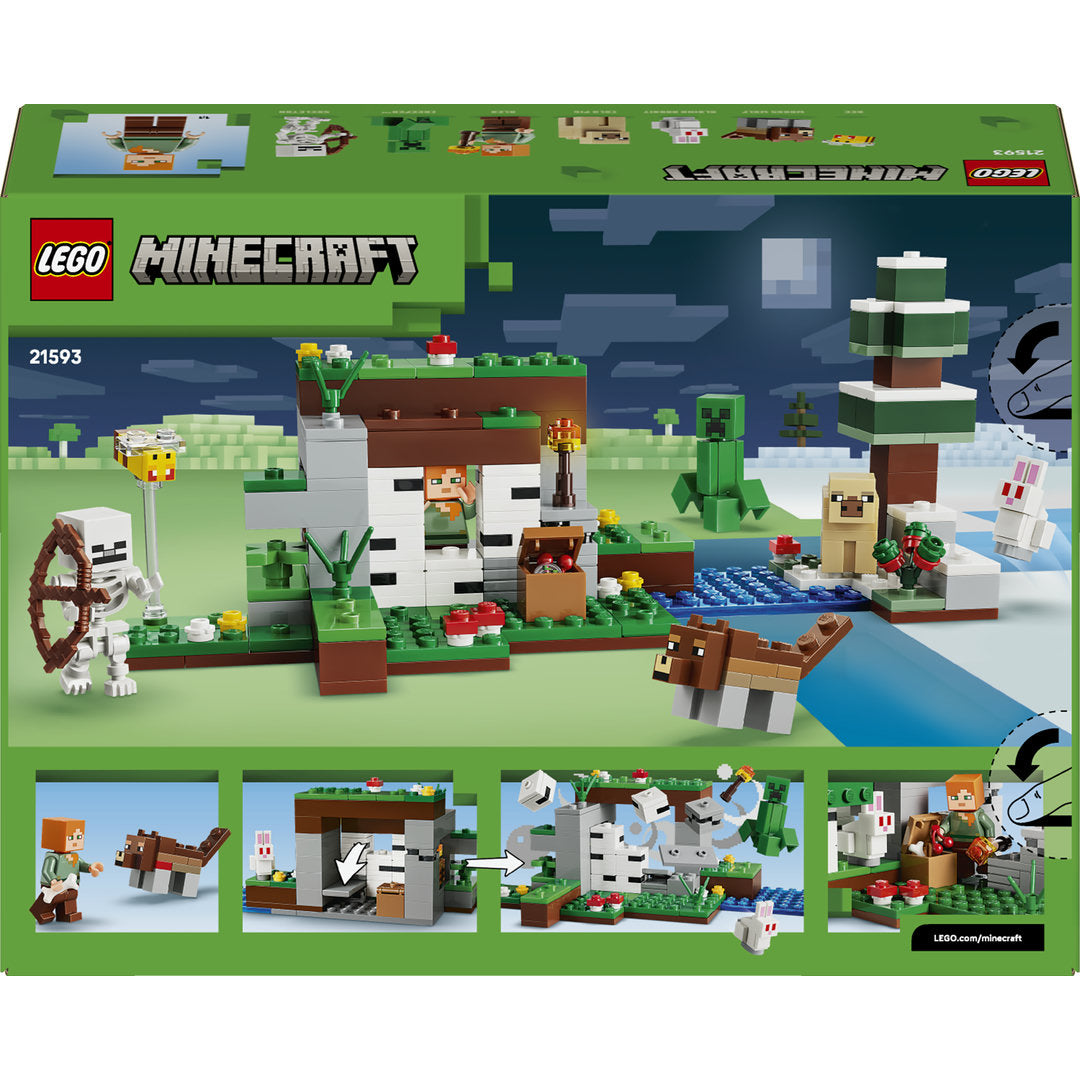 lego minecraft eerste nacht-avontuur | 21593 | 5