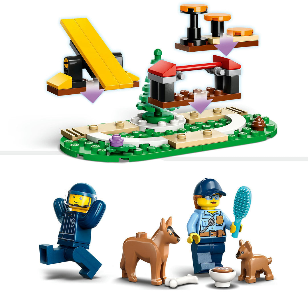 LEGO city mobiele training voor politiehonden  bouw- en speelset (197 onderdelen)