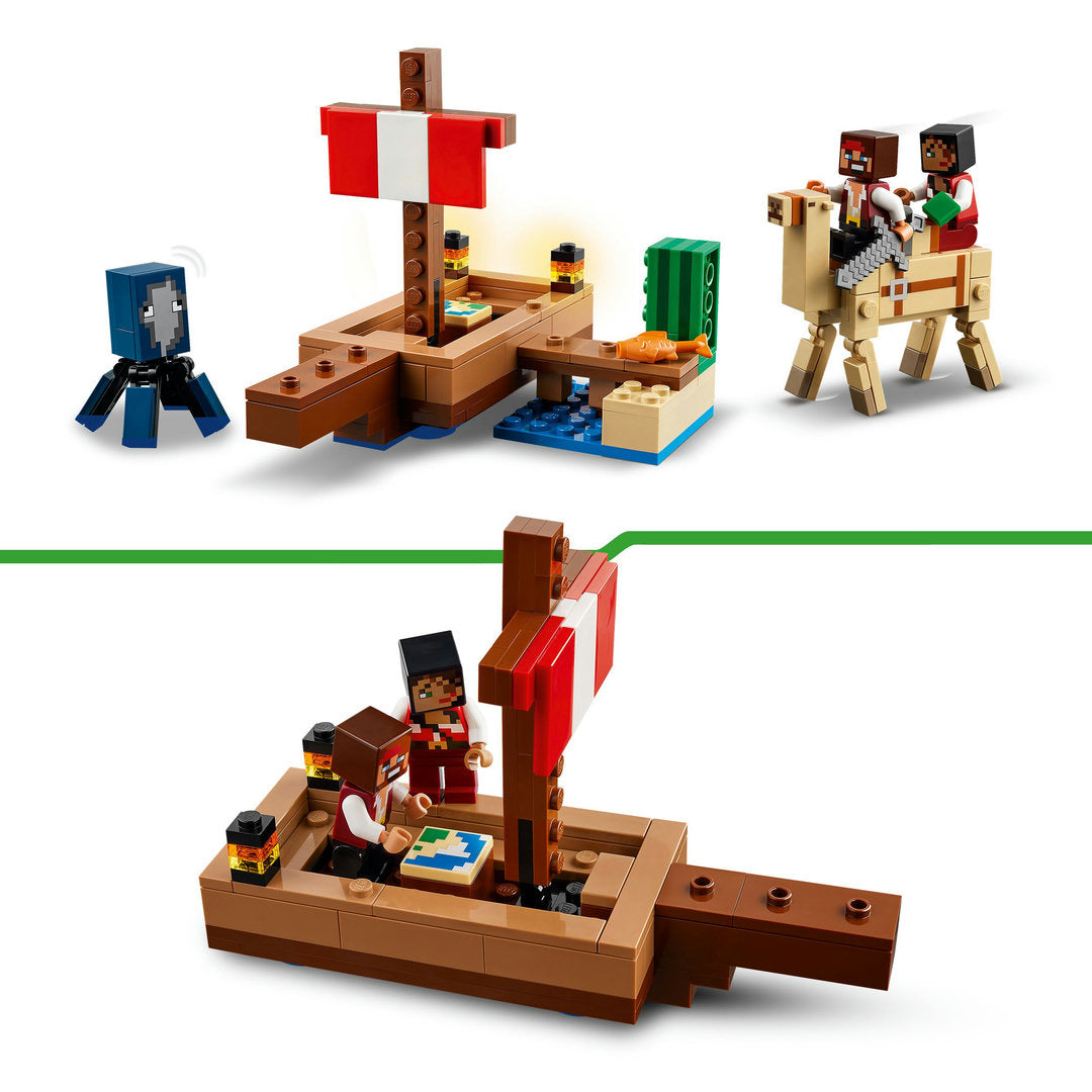 LEGO minecraft de piratenschipreis speelset