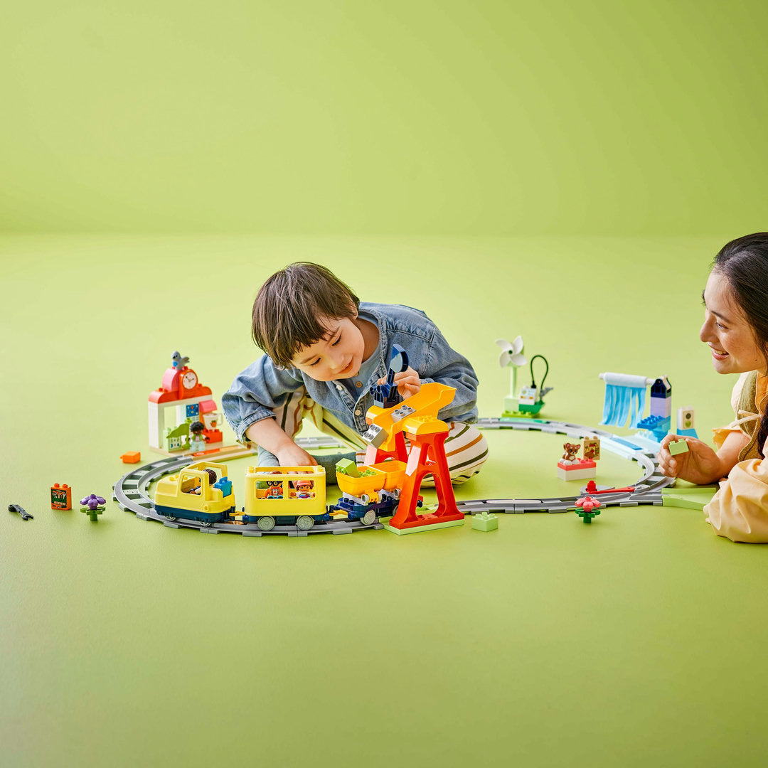LEGO DUPLO stad grote interactieve buurttrein set