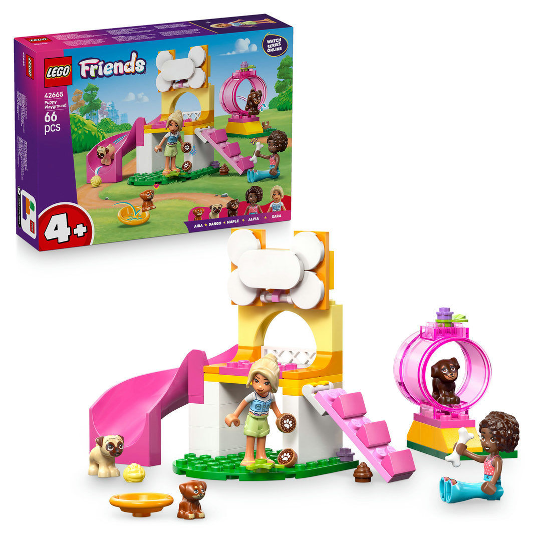 LEGO friends hondenspeeltuin fantasierijke bouwset