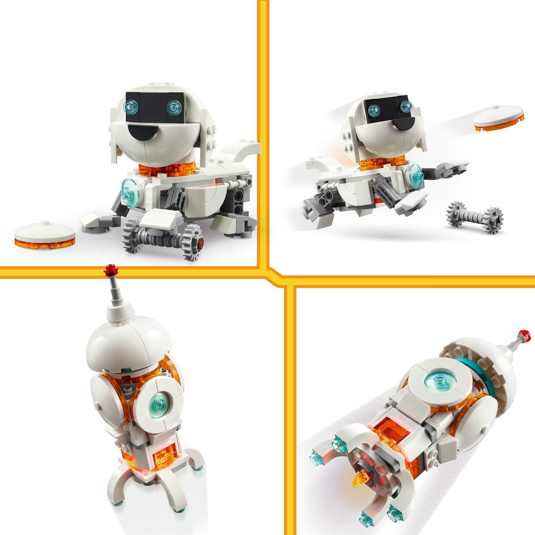 LEGO creator 3-in-1 ruimterobot wetenschapsspeelset