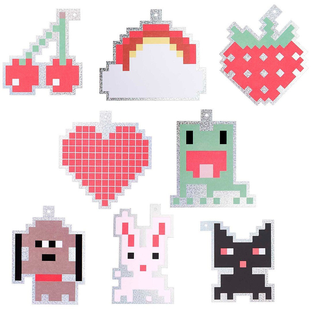 cadeaulabels pixel - 8st | 300849 | 0