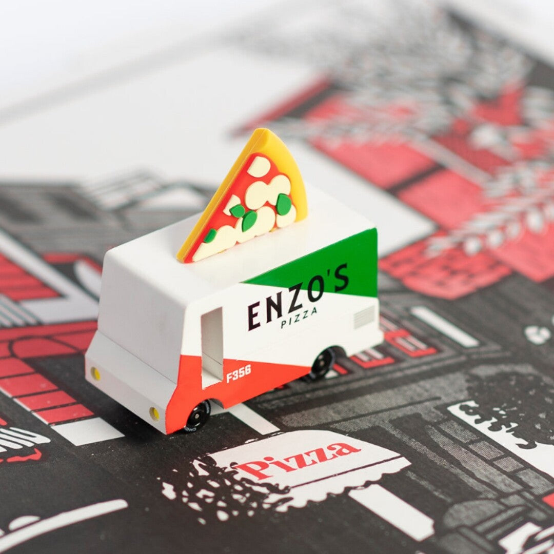 candylab candycar pizza van | CLT-CND F356 | 3