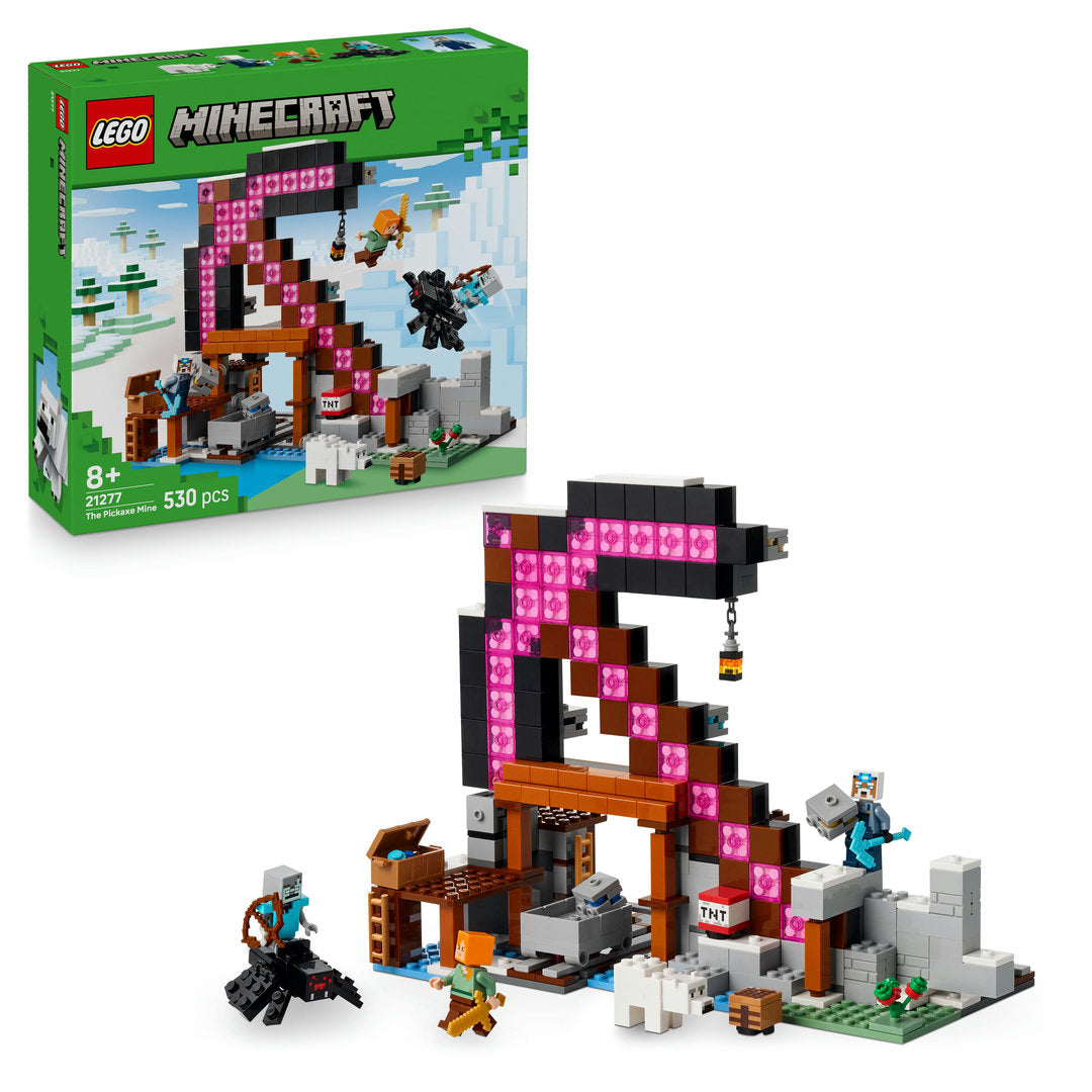 LEGO minecraft de pikhouweelmijn gaming