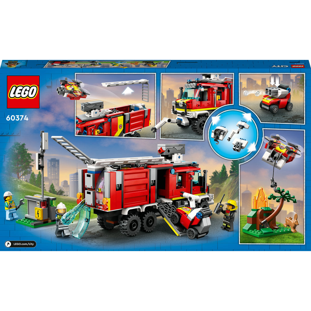 LEGO city brandweerwagen  bouw- en speelset (502 onderdelen)