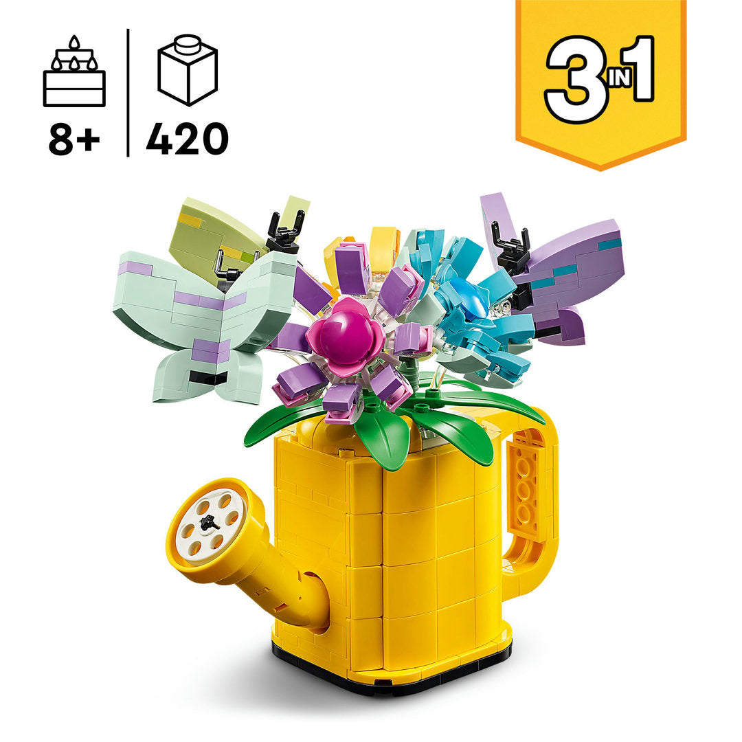 LEGO creator bloemen in gieter 3-in-1