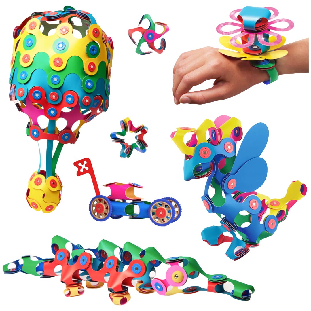 clixo magnetische bouwset family - 150-delig | CL-FAML-RB-1 | 4