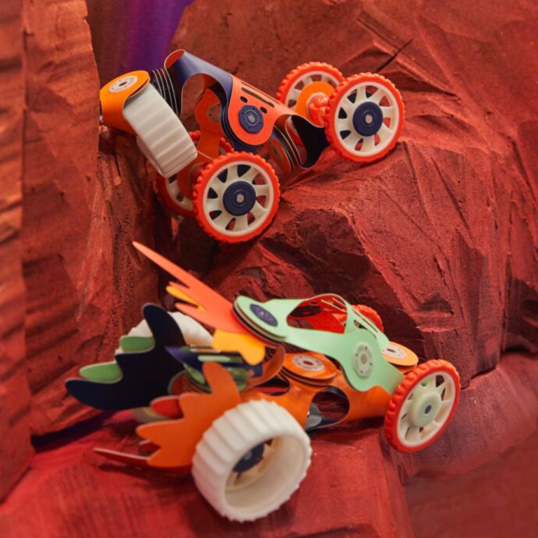 clixo magnetische bouwset mars rover - 30-delig