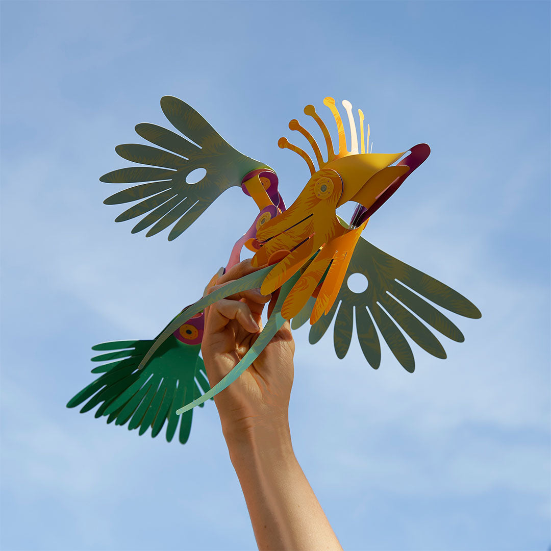 clixo magnetische bouwset tropical birds - 24-delig