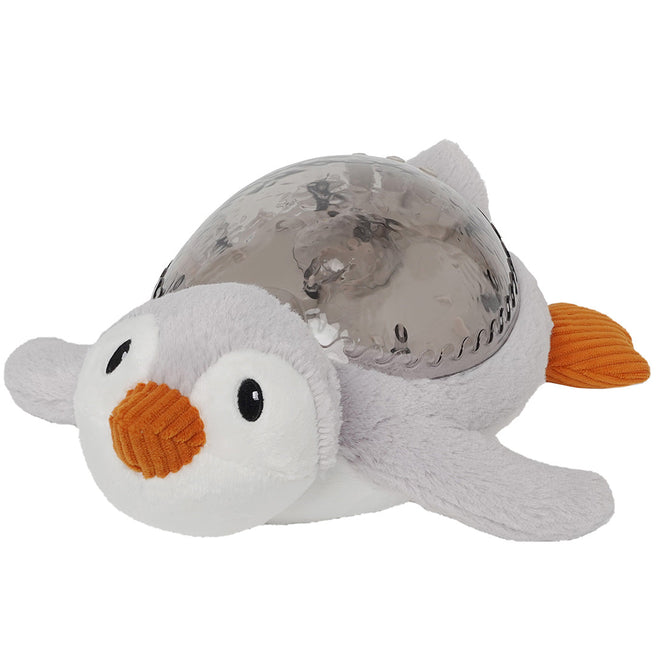 cloud.b knuffelpinguin met nachtlamp en geluid | CLB-REC-PENGUIN-GR | 0