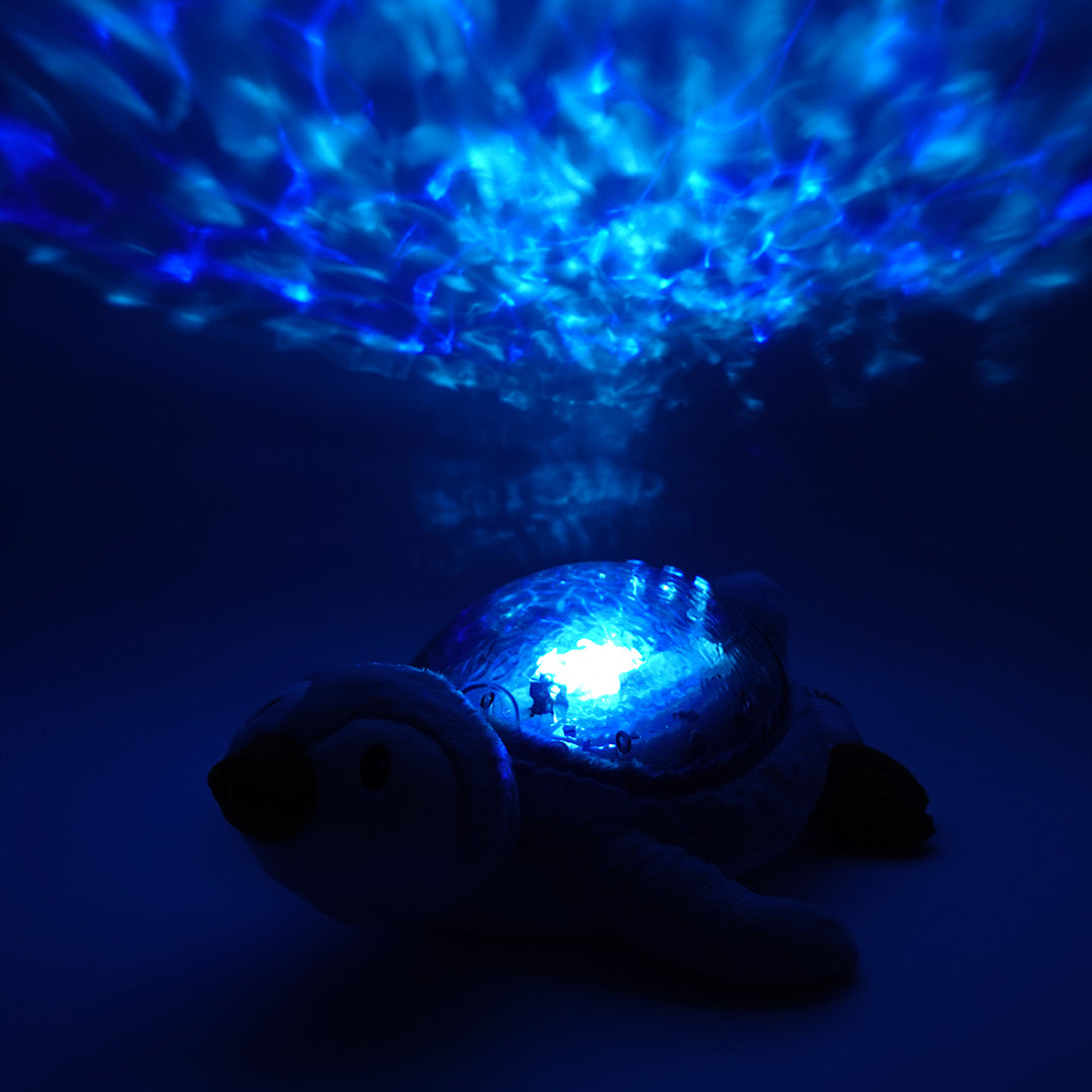 cloud.b knuffelpinguin met nachtlamp en geluid | CLB-REC-PENGUIN-GR | 2