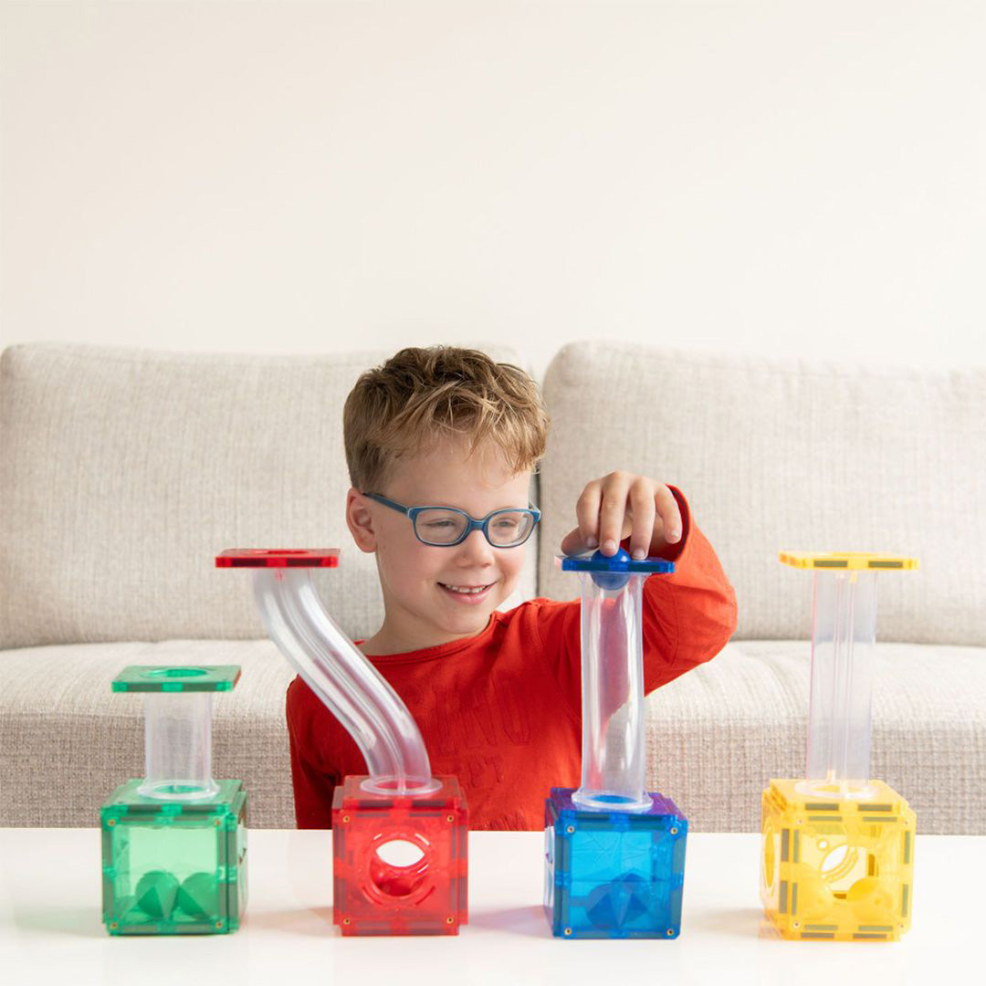coblo magnetische tegels uitbreiding knikkerbaan - 35st | COBLO35-M | 3