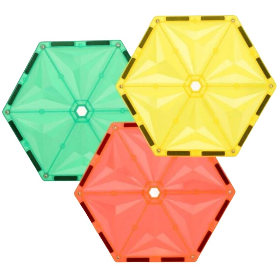 coblo magnetische tegels uitbreidingsset zeshoek - 6st  | COBLO6-H | 1