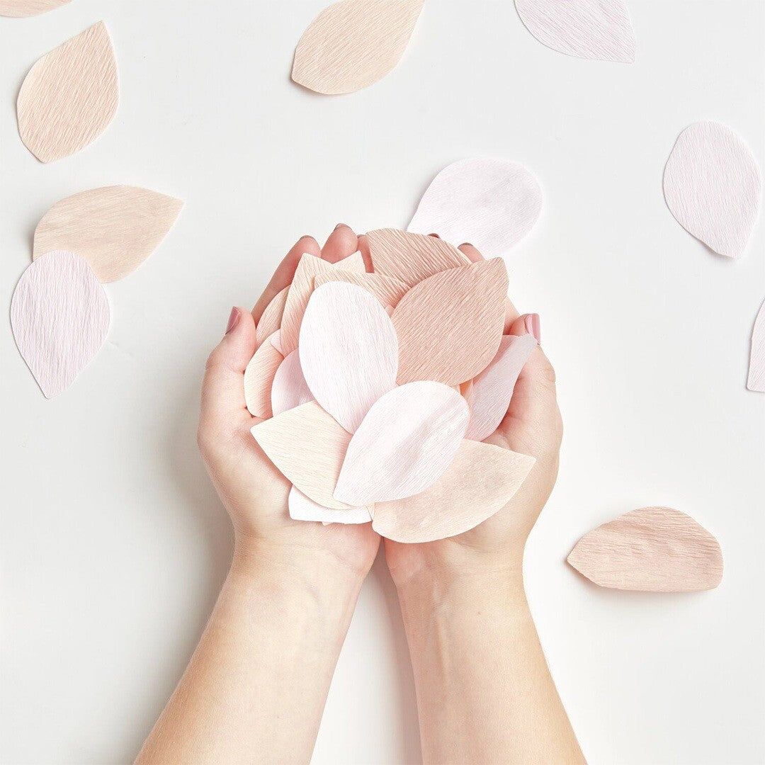 confetti rozenblaadjes rosa mix - 20 gram | 400883 | 1